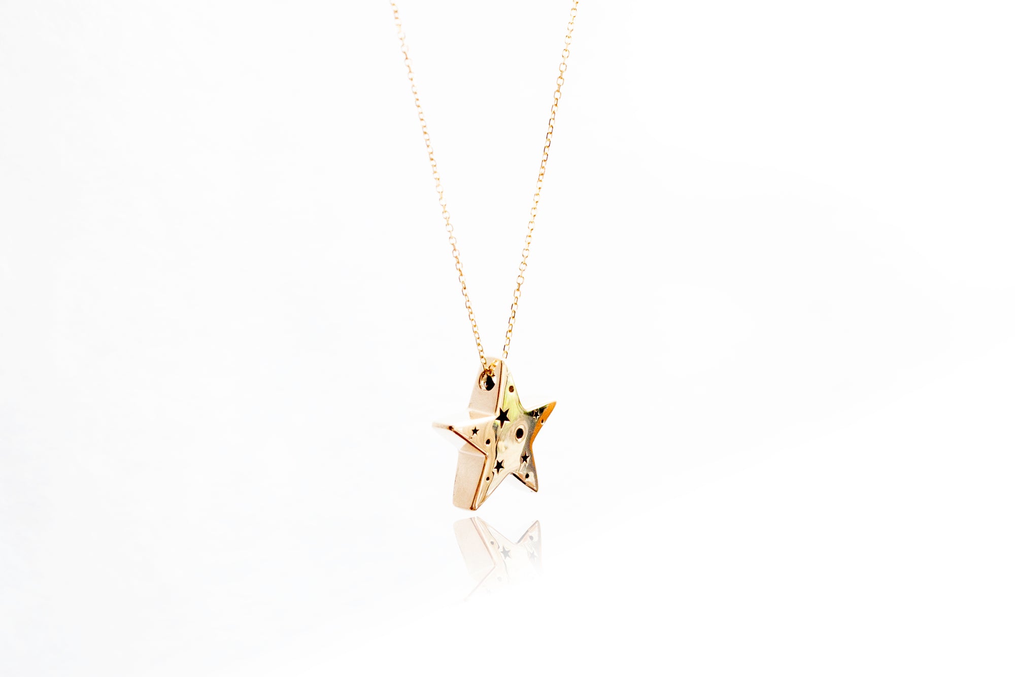 Original Hollow Star Necklace GOLD